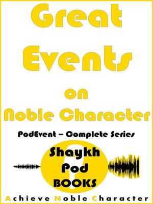 cover image of Great Events on Noble Character